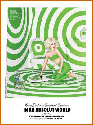 Kate Beckinsale Absolut Vodka Ads